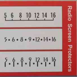 RETROSOUND BEDRUCKTE DISPLAYSCHUTZFOLIE,