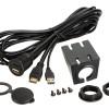 USB/HDMI Einbaubuchse/Aufbaugehäuse USB-A/HDMI