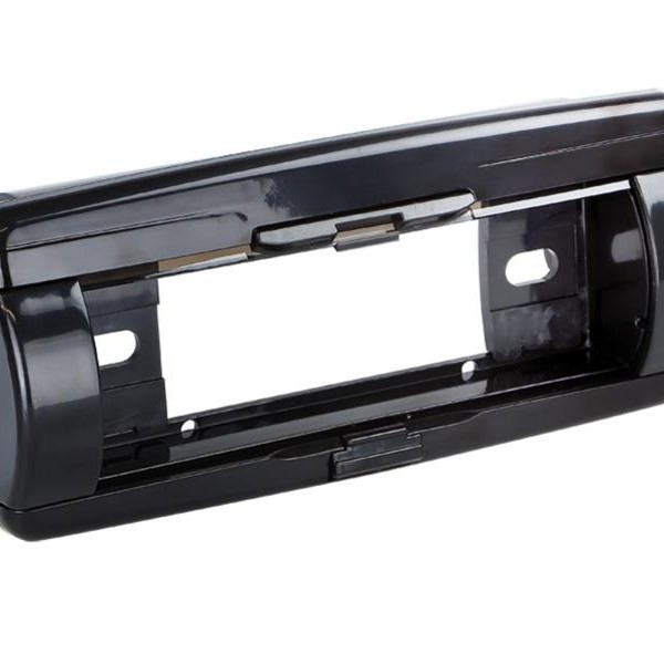 1-DIN Radioblende Boote spritzwassergeschützt schwarz