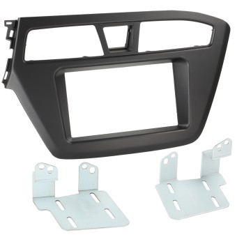 2-DIN RB Hyundai I20 12/2014-09/2020 schwarz