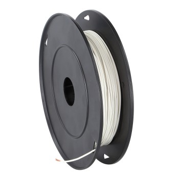 SPULE FLRY KABEL 0.75 MM² WEISS 100 METER