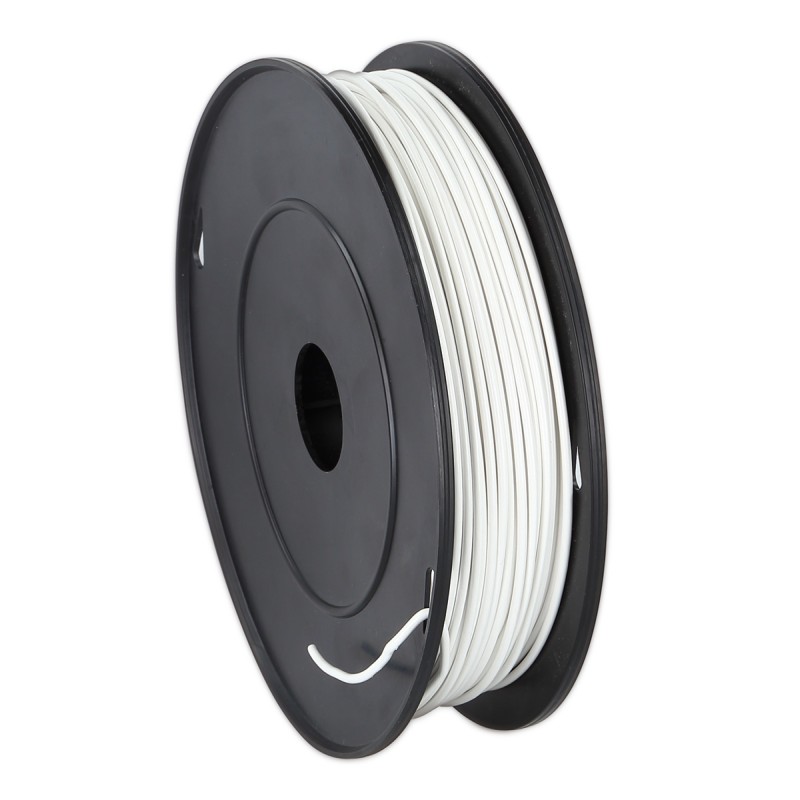 Spule FLRY Kabel 1.50 mm² weiss 100 Meter