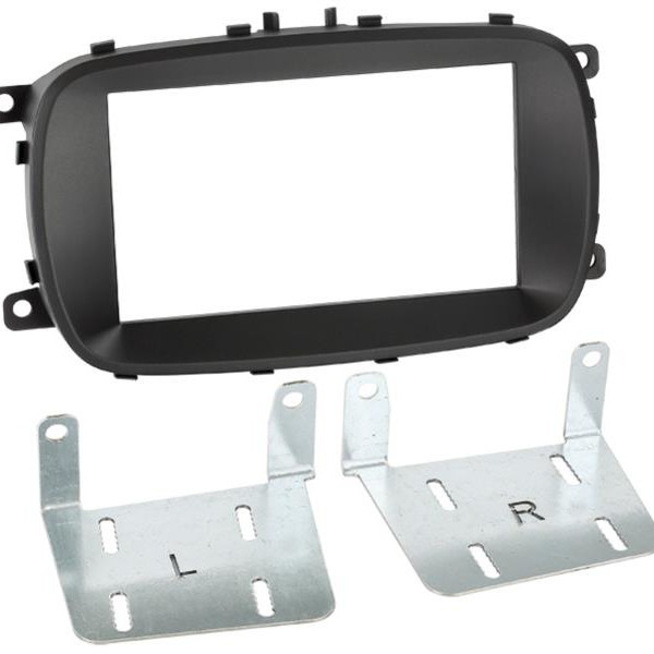 2-DIN RB Fiat 500X 2015-> schwarz