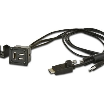 Xzent GBA-HDMIBOX -Verlängerung 1x HDMI und 2x USB