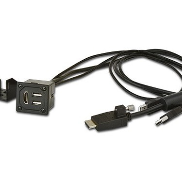 Xzent GBA-HDMIBOX -Verlängerung 1x HDMI und 2x USB