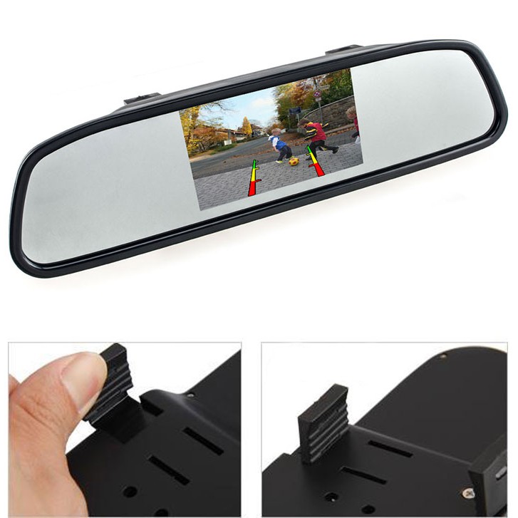 Rückspiegel - integriertem 10,9cm (4,3 Zoll) Monitor