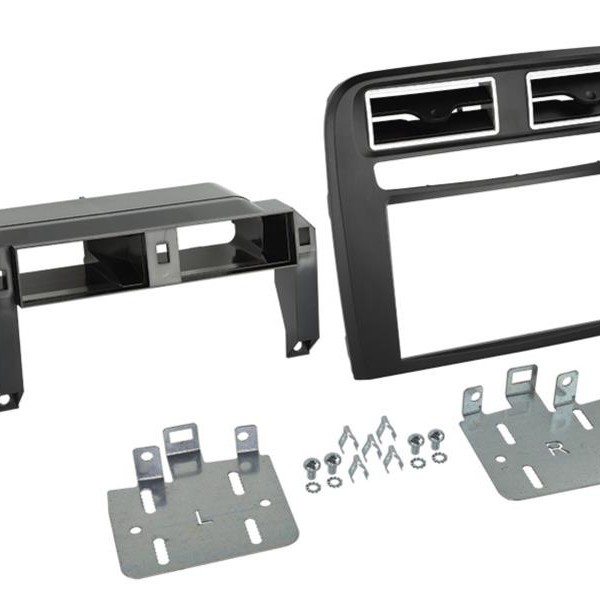 2-DIN Radioblende Fiat Grande Punto 2005-2010 schwarz