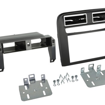 2-DIN Radioblende Fiat Grande Punto 2005-2010 schwarz