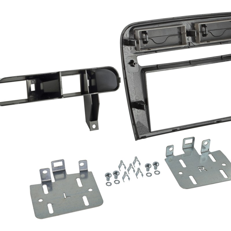 2-DIN Radioblende Fiat Grande Punto 2005-2010 schwarz