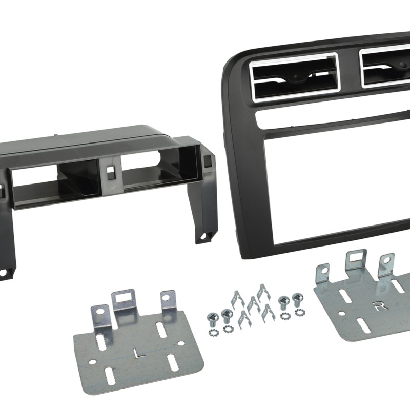 2-DIN Radioblende Fiat Grande Punto 2005-2010 schwarz