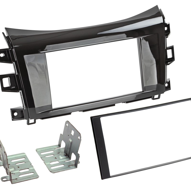 2-DIN RB Nissan Navara /Renault Alaskan Klavierlack schwarz
