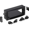 Metra 99-4000 Radiohalterung DIN Einbau-Kit für GM 82-04, Isuzu 98-01 mit Ablage