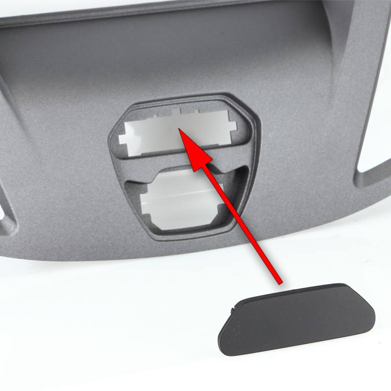 2-DIN Radioblende mit Fach Ford Transit V363 2014-2019