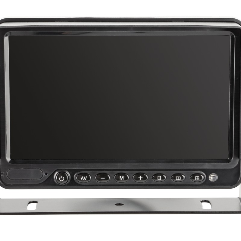 7 Zoll Monitor universal 16:9 (1 RFK+4 AV Eingänge)+Splitscreen