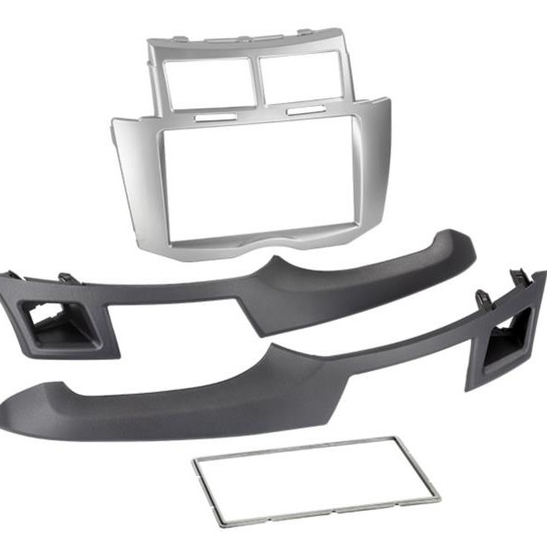2-DIN RB Toyota Yaris 2006->2011 silber