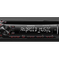 KENWOOD KDC-164UR MP3-TUNER RED USB AUX-IN