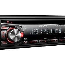 KENWOOD KDC-4051UR MP3-TUNER RED USB + AUX-IN