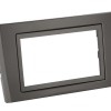 2-DIN Radioblende Volvo XC90(C) 07/2002-07/2014 schwarz