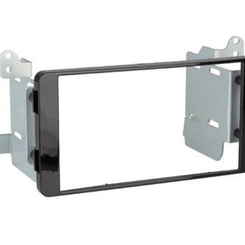 2-DIN Radioblende Fiat Fullback/Mitsubishi L200 Klavierlack