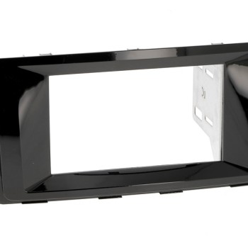 Radioblende HYUNDAI H350 ab 2015 2-DIN piano black Installer Kit