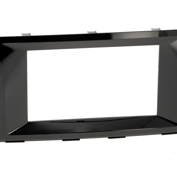 Radioblende HYUNDAI H350 ab 2015 2-DIN piano black Installer Kit