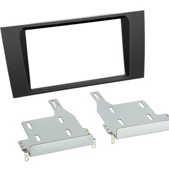 2-DIN Radioblende Audi A4 02/1999-08/2001 schwarz
