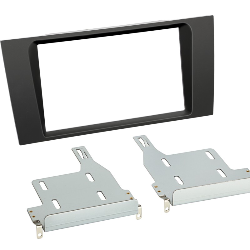 2-DIN Radioblende Audi A4 02/1999-08/2001 schwarz
