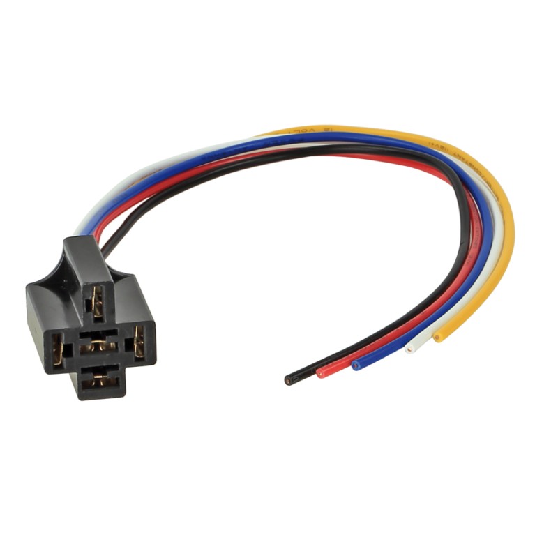 Schließerrelais Relaissockel Kabel 30 cm