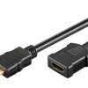AMPIRE HDMI-Verlängerungskabel 300cm, High Speed / Ethernet / ARC / 4K