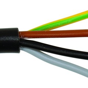 NETZKABEL H05VV-F 4 X 2,5MM