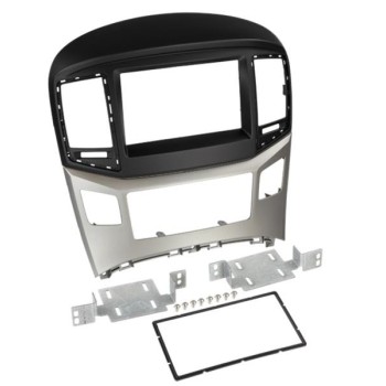 2-DIN RB Hyundai H1 2015-> schwarz / silber