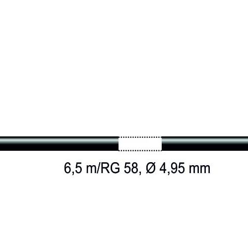 ATBB 2350.01 Anschlusskabel RG58, 6,5m