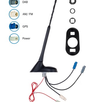 ATTB 3761.01 Dachantenne AM, FM, DAB+, GPS