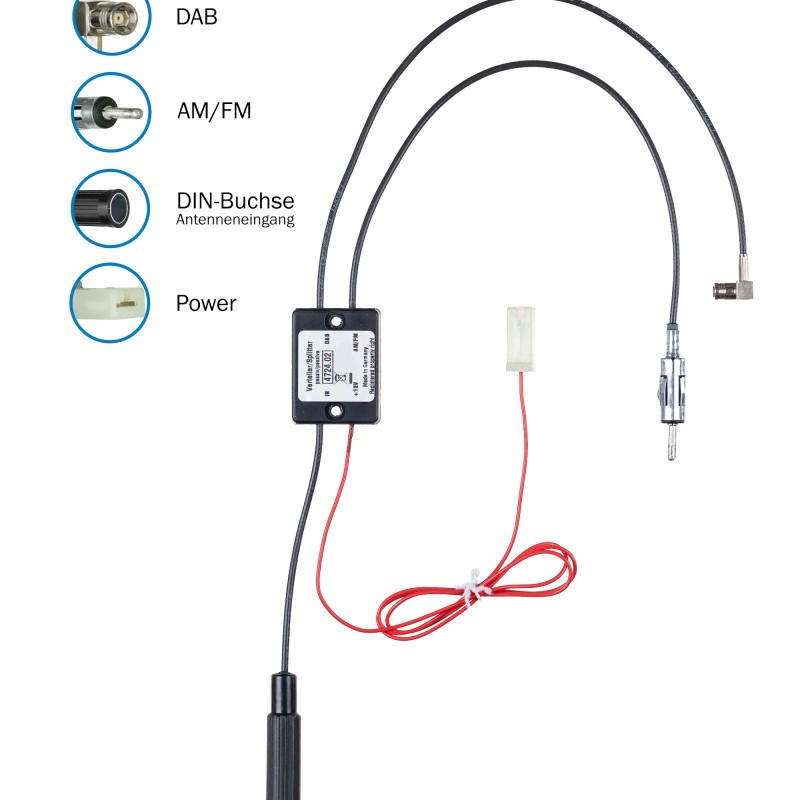 ATBB 4724.02 Passive Weiche - Splitter AM, FM, DAB, DAB+