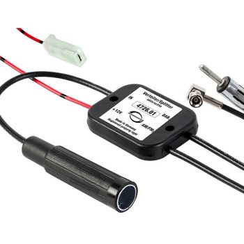 ATBB 4726.01 Aktive DAB + Frequenzweiche Splitter (DAB+/FM-Tuner, 0,3m)