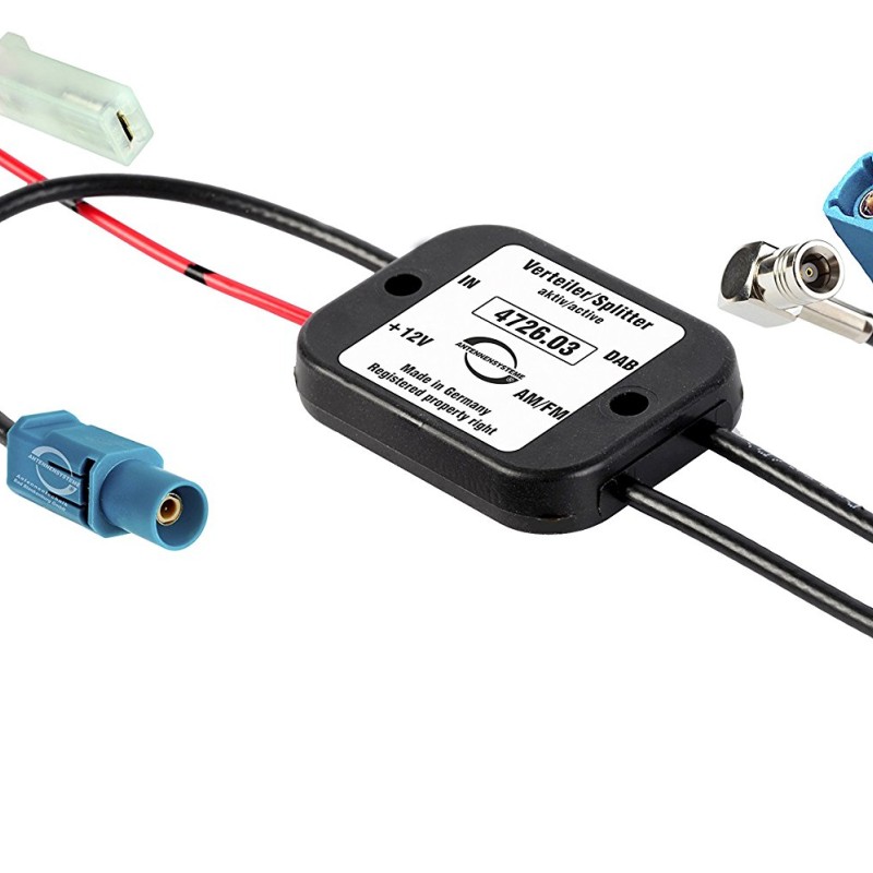 4726.03 aktive Frequenzweiche/Verteiler für passive Antenne (FM/DAB)