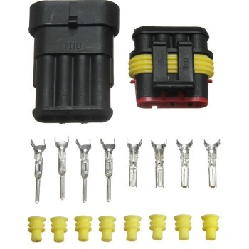 STECKGEHÄUSESATZ, 2-POLIG