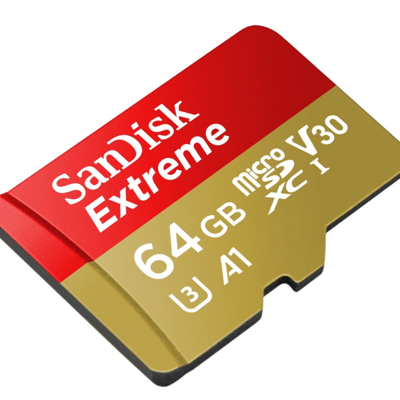 SanDisk microSDXC-Karte Extreme UHS-I A2 64 GB