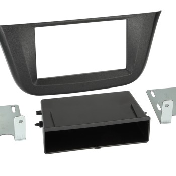 2-DIN Radioblende mit Fach Iveco Daily 2014-2023 genarbt