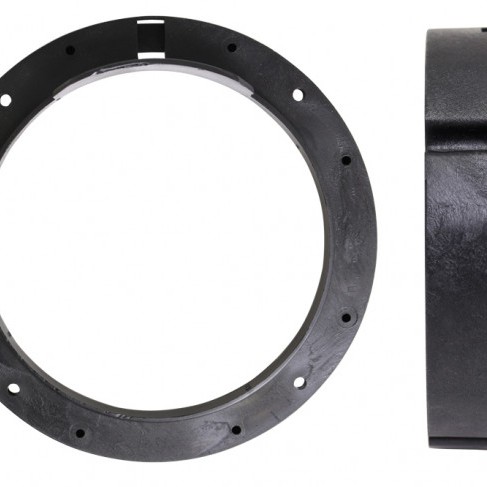 165er Lautsprecher-Ringe fahrzeugspezifisch, massiv.