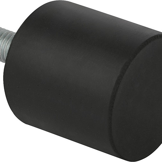 Gummi-Metall-Puffer Stahl oder Edelstahl, Typ D