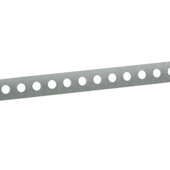 Lochstreifen t=0,8mm verzinkt DX51D+Z Länge: 168 mm