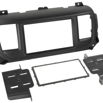 2-DIN Radioblende Citroen/Opel/Peugeot/Toyota schwarz