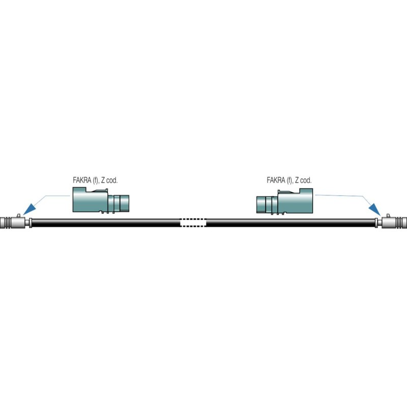 ATBB 2313.01 Verlängerungskabel RG58, 2,5m