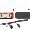 INBAY® Kit 3 Spulen12V T-Kabel/Lichtleiter Kit 5W