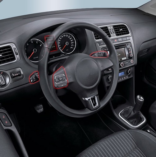 DENSION GATEWAY Pro BT GWP1V21 (iPhone + iPod + USB + Bluetooth) für Seat, Skoda