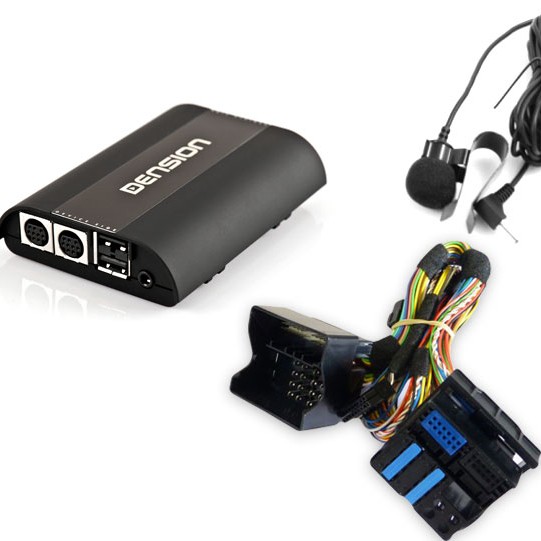 DENSION GATEWAY Pro BT GWP1V21 (iPhone + iPod + USB + Bluetooth) für Seat, Skoda