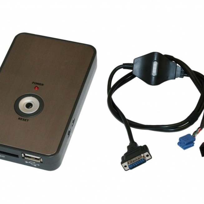 Digitales Music Interface USB SD AUX Mini ISO für Audi, VW, Seat, Skoda