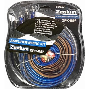 ZEALUM SOLID Powerkabelset 8mm2