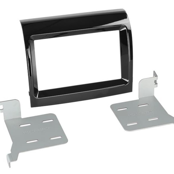 2-DIN Radioblende Citroen/Fiat/Opel/Peugeot mit OEM Gerät